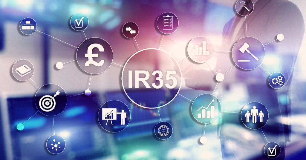 graphic showing components of IR35 law